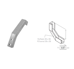 Curva vertical interna para perfilado